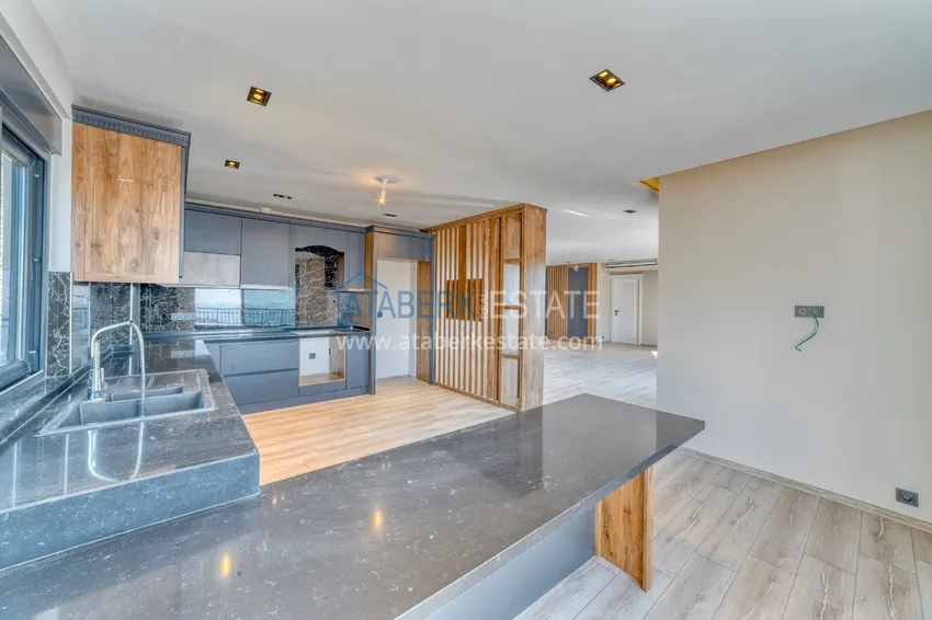 Purchase  Real estate for citizenship! Seafront mansion with seven bedrooms and high-quality finishes — Alanya, Bektash district 12 