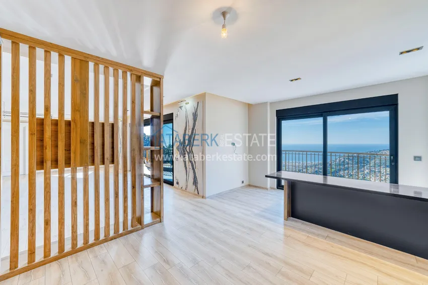 Purchase  Real estate for citizenship! Seafront mansion with seven bedrooms and high-quality finishes — Alanya, Bektash district 13 