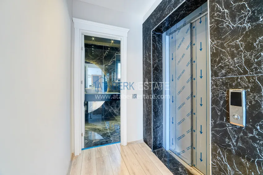 Purchase  Real estate for citizenship! Seafront mansion with seven bedrooms and high-quality finishes — Alanya, Bektash district 18 