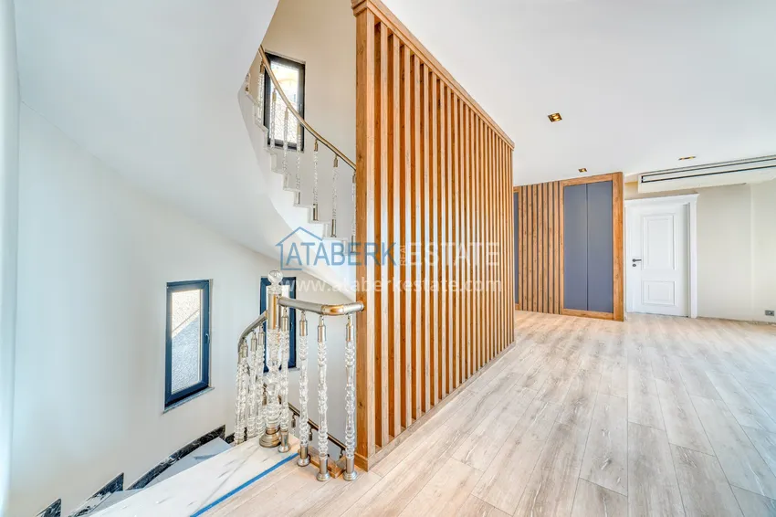 Purchase  Real estate for citizenship! Seafront mansion with seven bedrooms and high-quality finishes — Alanya, Bektash district 20 