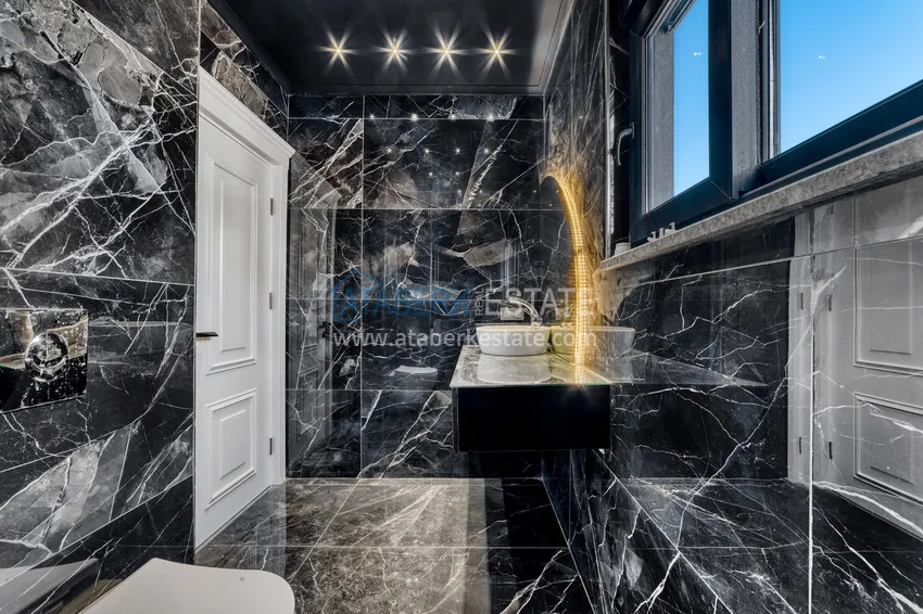 Purchase  Real estate for citizenship! Seafront mansion with seven bedrooms and high-quality finishes — Alanya, Bektash district 21 