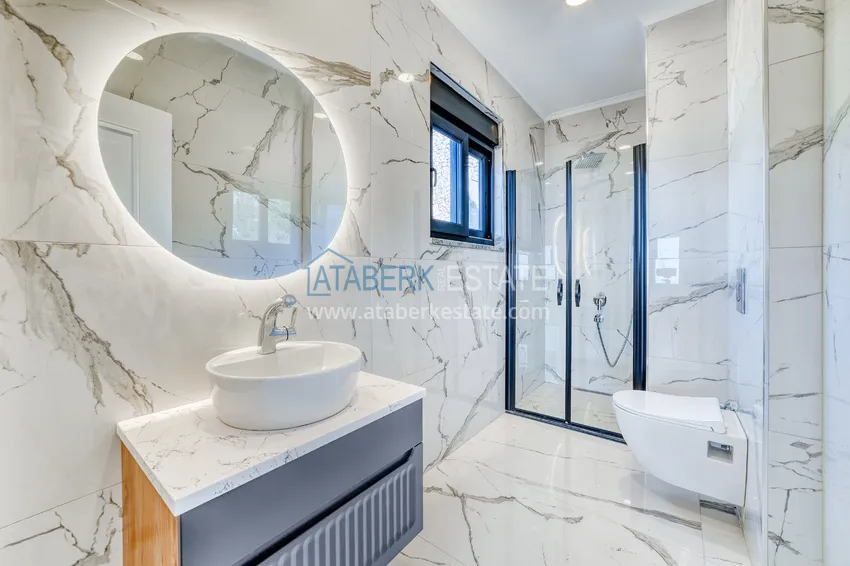 Purchase  Real estate for citizenship! Seafront mansion with seven bedrooms and high-quality finishes — Alanya, Bektash district 26 