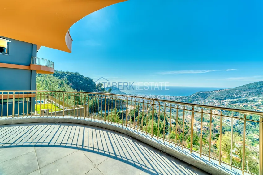 Purchase  Real estate for citizenship! Seafront mansion with seven bedrooms and high-quality finishes — Alanya, Bektash district 30 