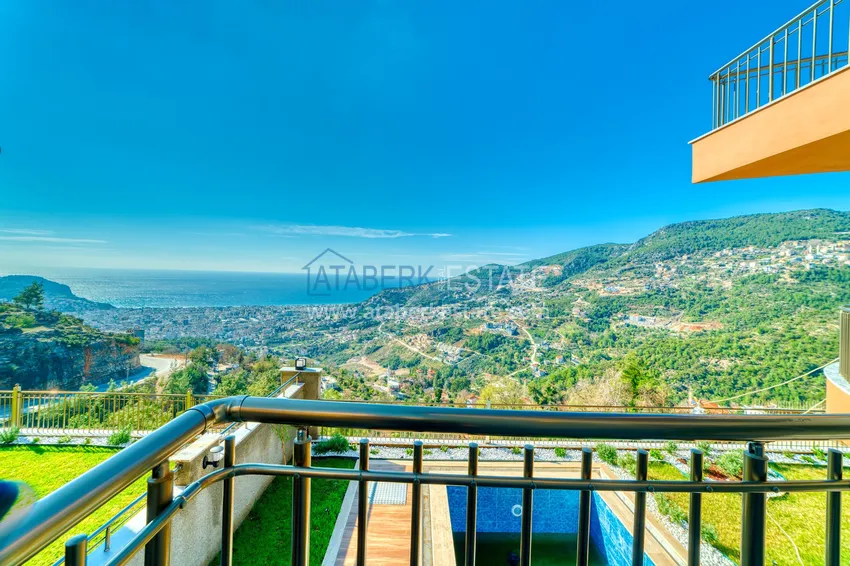 Purchase  Real estate for citizenship! Seafront mansion with seven bedrooms and high-quality finishes — Alanya, Bektash district 33 