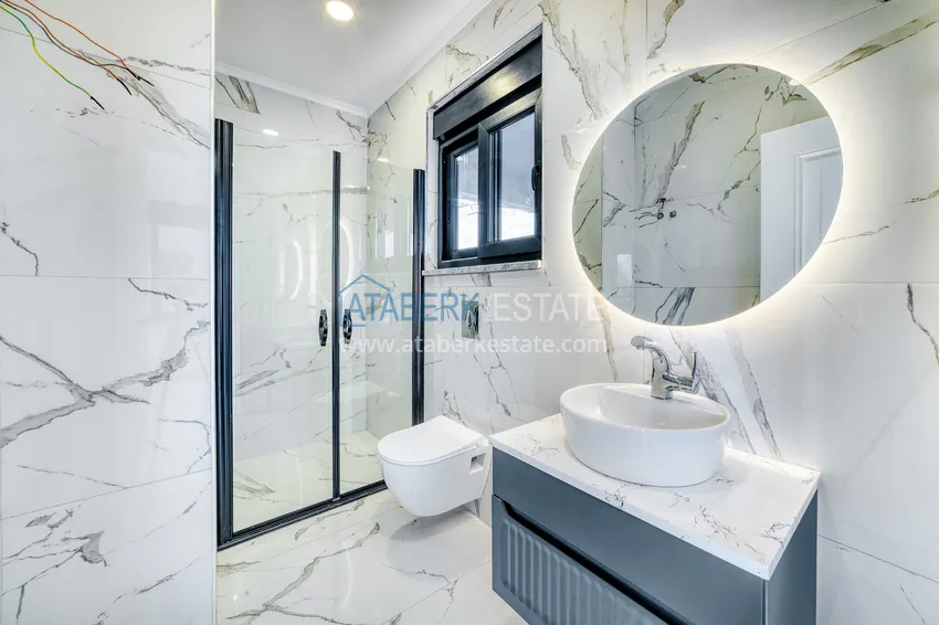 Purchase  Real estate for citizenship! Seafront mansion with seven bedrooms and high-quality finishes — Alanya, Bektash district 47 