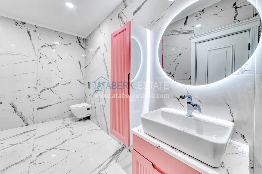 Purchase  Real estate for citizenship! Seafront mansion with seven bedrooms and high-quality finishes — Alanya, Bektash district 64 