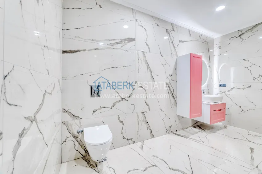 Purchase  Real estate for citizenship! Seafront mansion with seven bedrooms and high-quality finishes — Alanya, Bektash district 65 