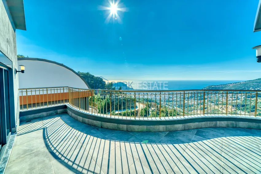 Purchase  Real estate for citizenship! Seafront mansion with seven bedrooms and high-quality finishes — Alanya, Bektash district 73 