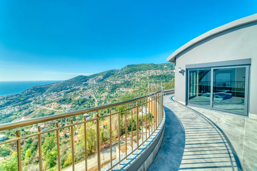 Purchase  Real estate for citizenship! Seafront mansion with seven bedrooms and high-quality finishes — Alanya, Bektash district 74 