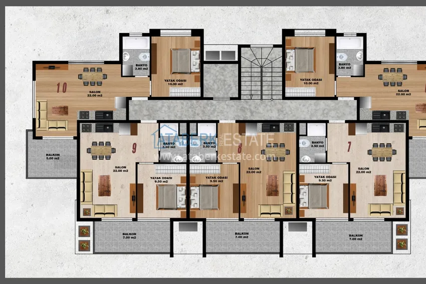 Buy cheap Apartment in a new boutique complex – Alanya, Oba district 1 
