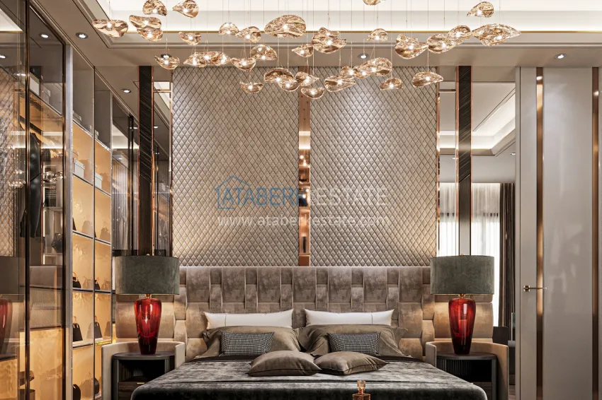 Purchase An elite villa complex project under construction in Alanya — Upper Oba district 9 