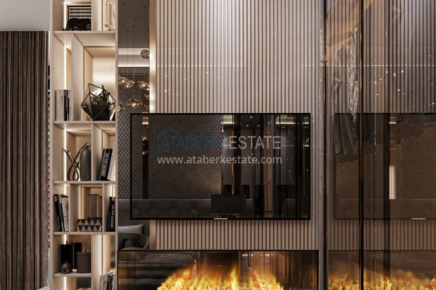 Purchase An elite villa complex project under construction in Alanya — Upper Oba district 12 