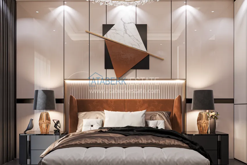 Purchase An elite villa complex project under construction in Alanya — Upper Oba district 15 