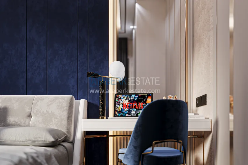 Purchase An elite villa complex project under construction in Alanya — Upper Oba district 21 