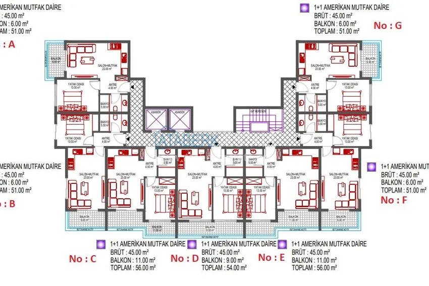 Buy cheap A new investment project for a luxury residential complex in the Oba area 3