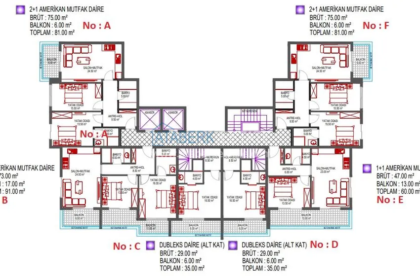 Buy cheap A new investment project for a luxury residential complex in the Oba area 4