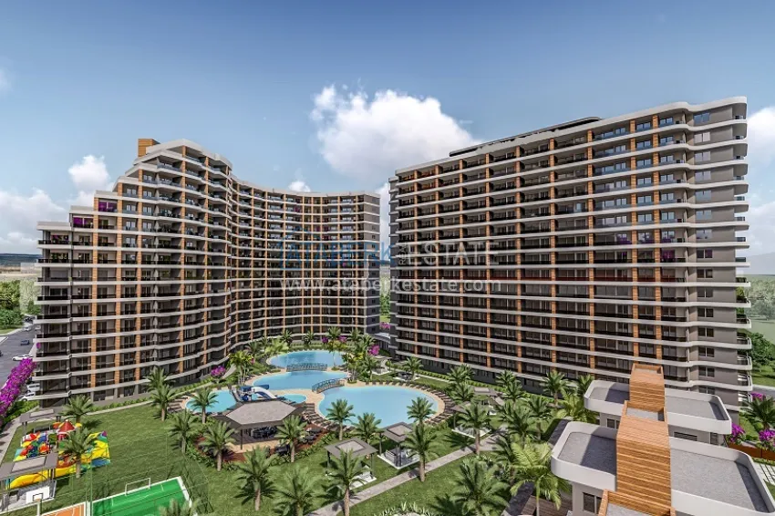 Stylish, new premium project from a reliable developer in the city of Mersin. 1 