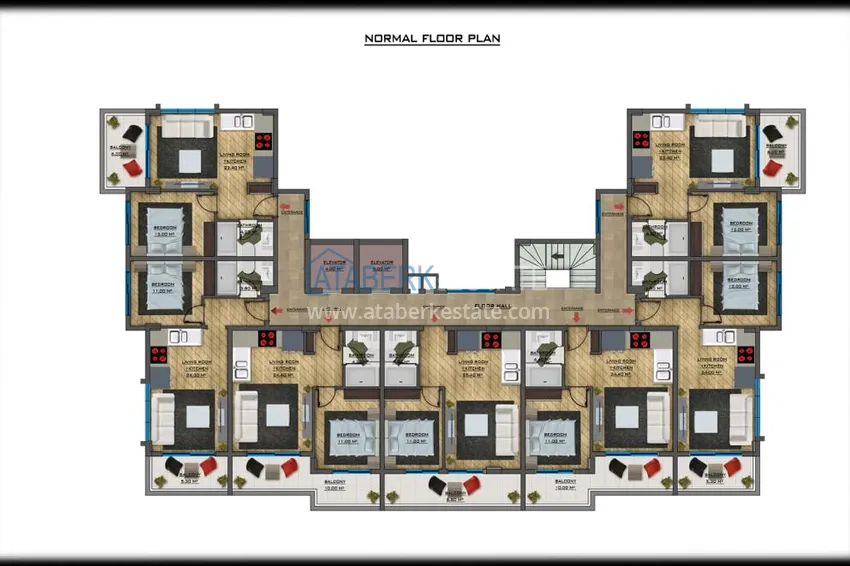 Buy cheap A new investment project for a luxury residential complex in the Oba area 11