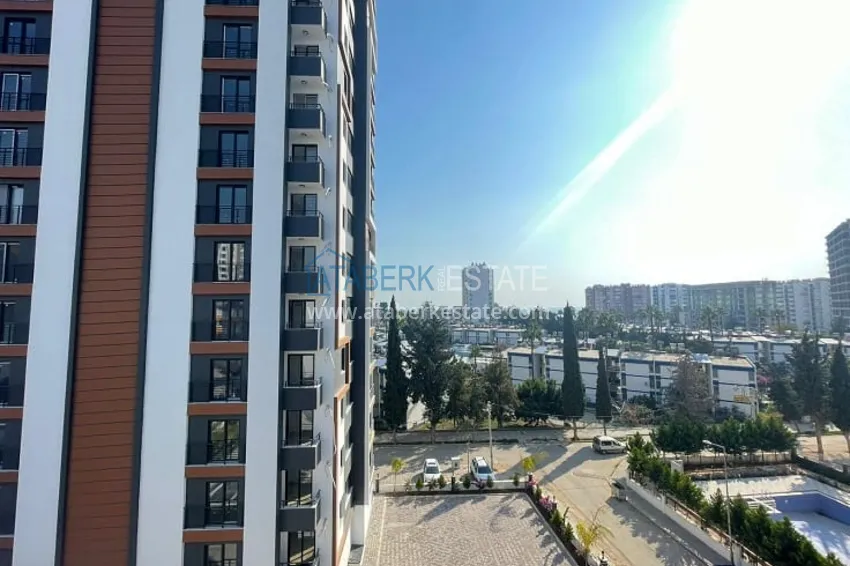 Apartment 2 + 1 with a fine finish, a glazed balcony, in a new residential complex in the Teje-Mersin area 4 