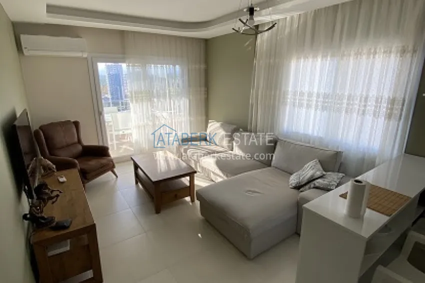 Purchase Furnished 2 + 1 apartment with a glazed balcony and mountain views, in the Arpachbakhshish-Mersin area 2