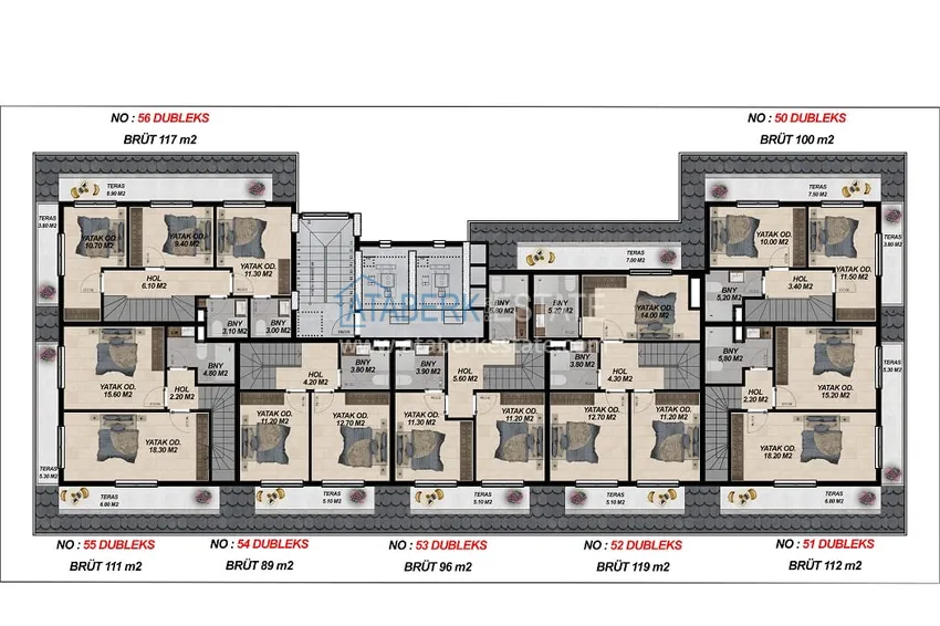 Buy cheap An attractive residential complex in the comfort segment in Mahmutlar, Alanya 3