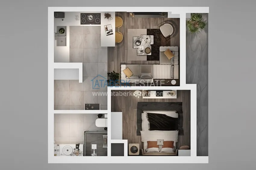 Buy cheap Stylish luxury residential complex in Antalya, Altintash 1 