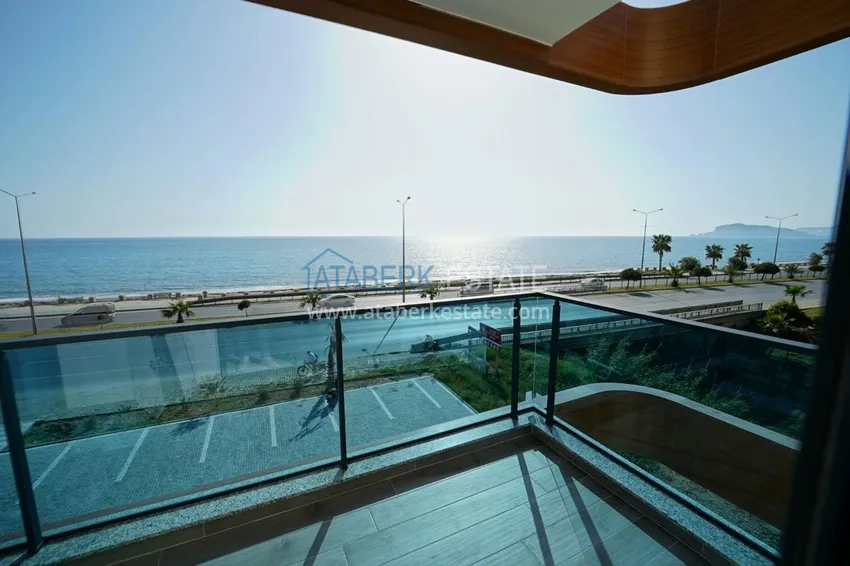 Purchase Apartment with new furniture and high-quality finishing in the Kestel area on the seafront 12 