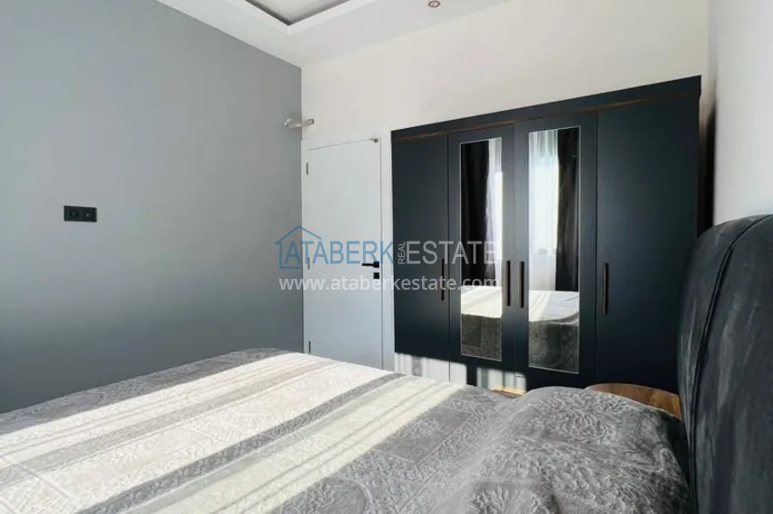 Purchase  1+1 furnished apartment with sea view, Kargicak area - Alanya 11 