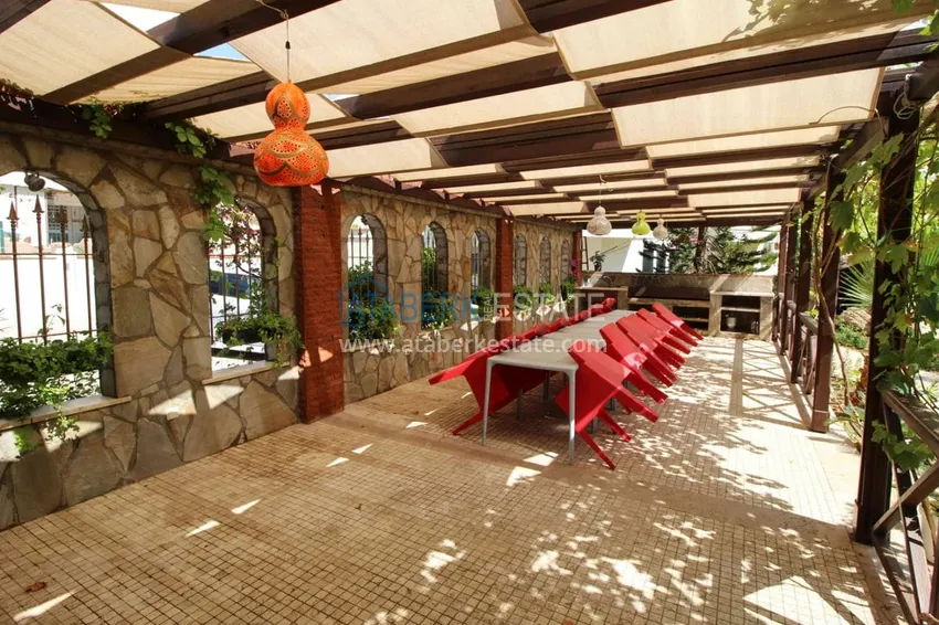 Luxurious view duplex penthouse in one of the best complexes in Tosmur 13