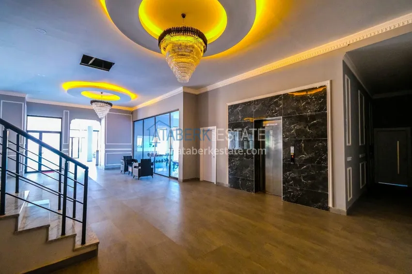 Furnished 2+1 apartment with mountain views, Oba district — Alanya 17 
