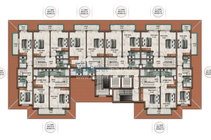 Buy cheap Modern residential complex - primary real estate with installments up to 70 months - Avsallar, Alanya 2 