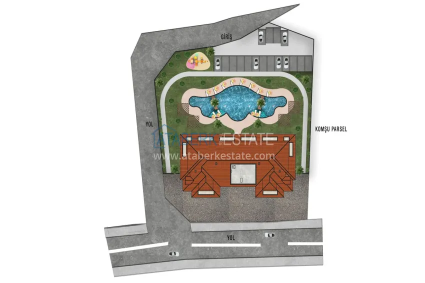 Buy cheap Modern residential complex - primary real estate with installments up to 70 months - Avsallar, Alanya 4 