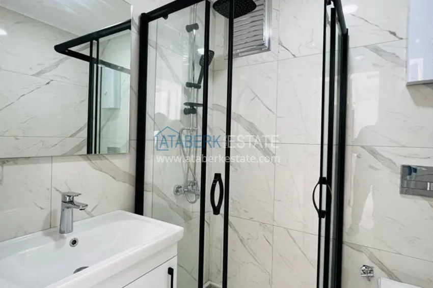 Purchase  1+1 furnished apartment with sea view, Kargicak area - Alanya 13 