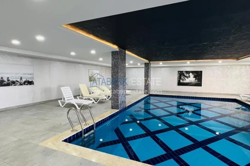 1+1 furnished apartment with sea view, Kargicak area - Alanya 20 