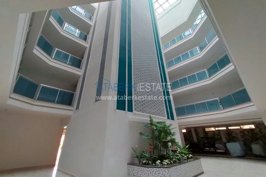 1+1 apartment for rent with access to the garden in the resort area of Alanya - Avsallar 14