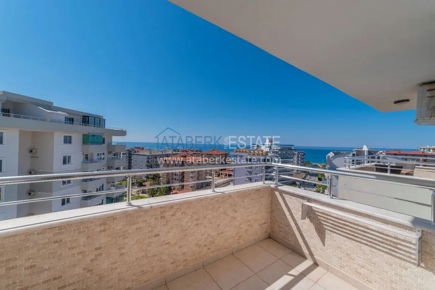 Purchase Luxurious view duplex penthouse in one of the best complexes in Tosmur 15