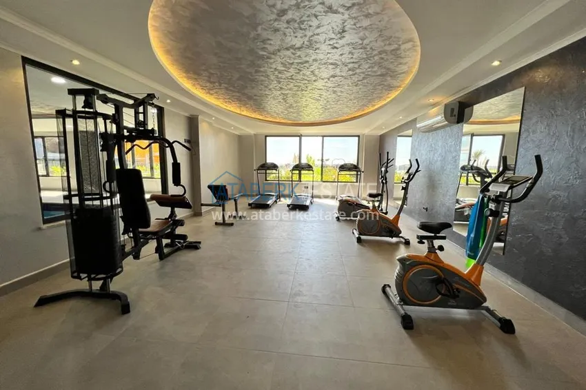 1+1 furnished apartment with sea view, Kargicak area - Alanya 22 