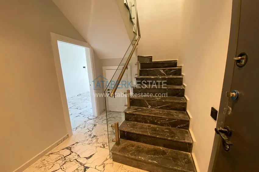 Purchase Duplex 2 + 1 with mountain views in a modern boutique complex, Oba - Alanya 15 