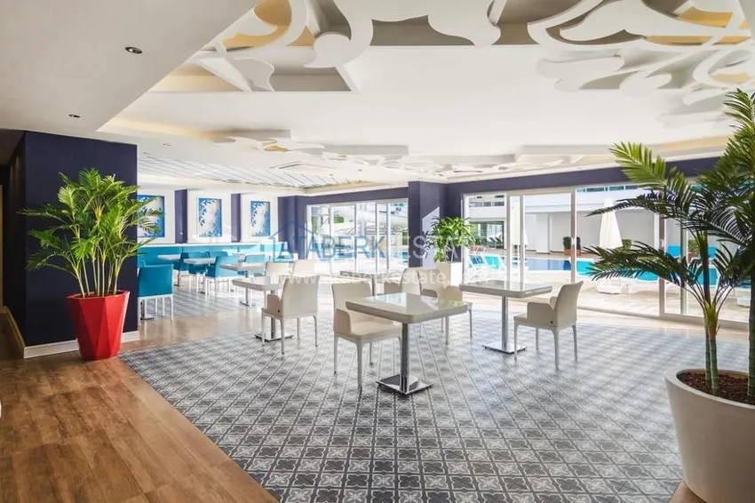 1+1 apartment for rent with access to the garden in the resort area of Alanya - Avsallar 15