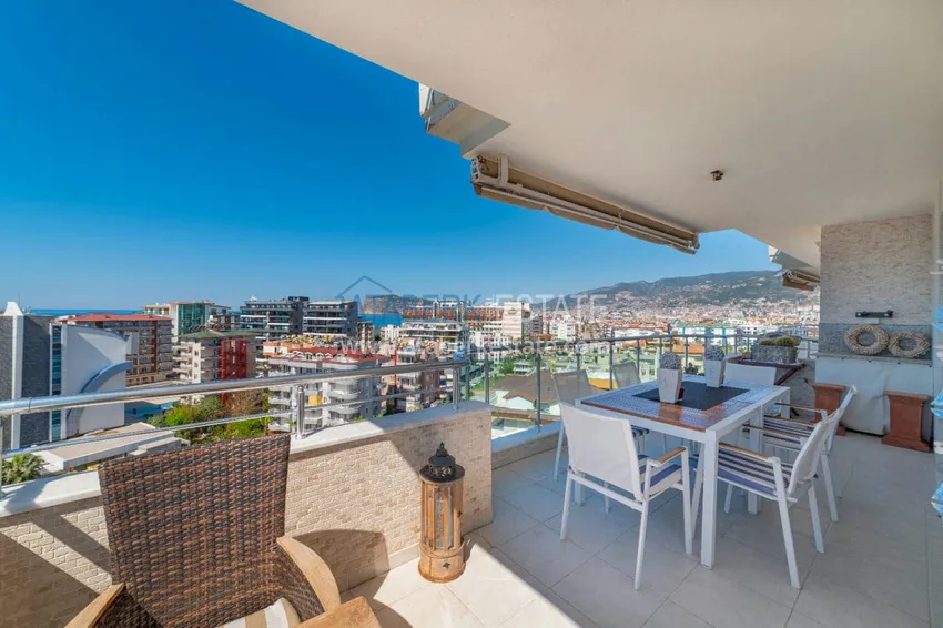 Purchase Luxurious view duplex penthouse in one of the best complexes in Tosmur 16