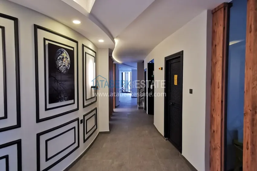 One bedroom penthouse with mountain views in Tosmur B25 16 