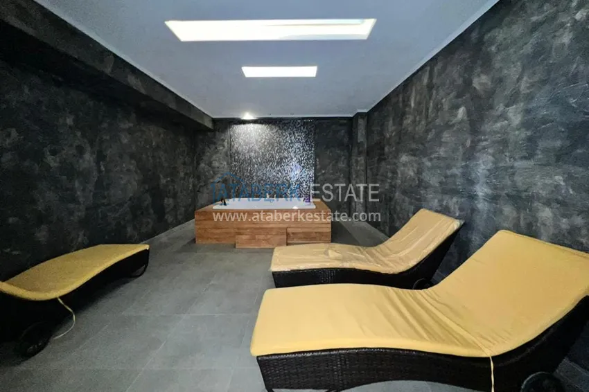 1+1 furnished apartment with sea view, Kargicak area - Alanya 25 