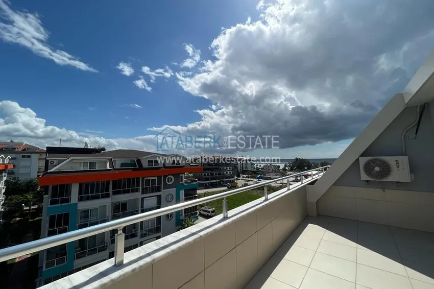 Purchase  Duplex apartment for rent with sea and mountain views, Kestel — Alanya E31 16 