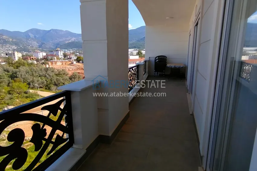 Purchase Furnished 2+1 apartment with mountain views, Oba district — Alanya 16 
