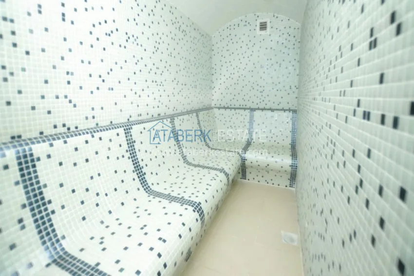 Furnished duplex apartment with sea and mountain views - center, Alanya 18