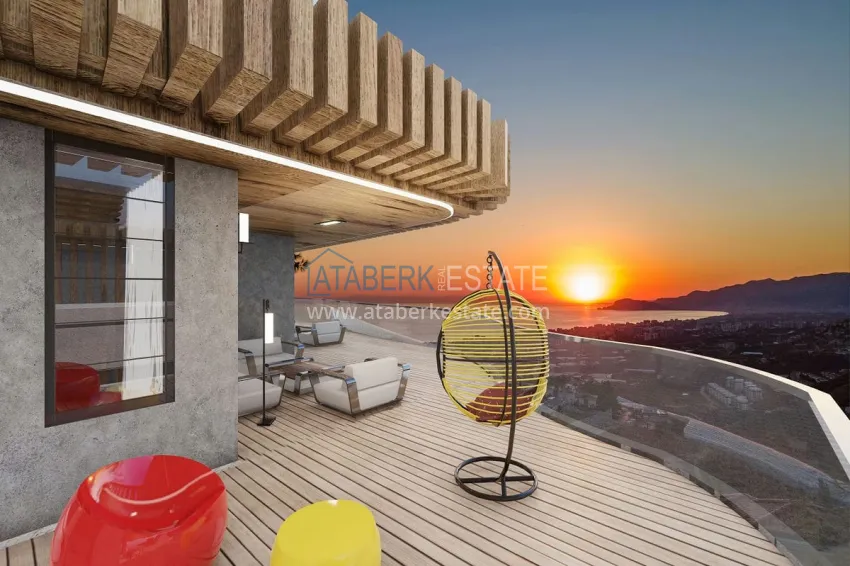 Villas from the developer in Kargicak - with the right to obtain Turkish citizenship 18