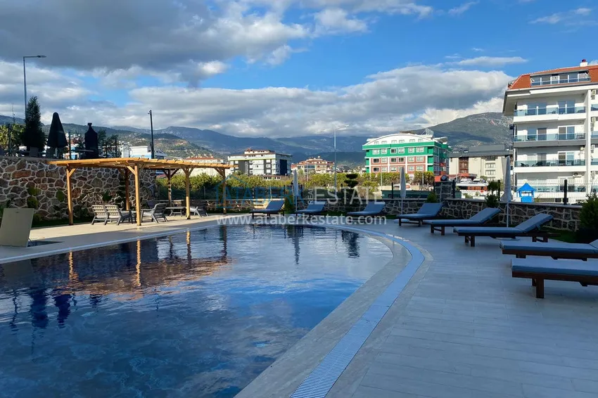 Duplex 2 + 1 with mountain views in a modern boutique complex, Oba - Alanya 3 