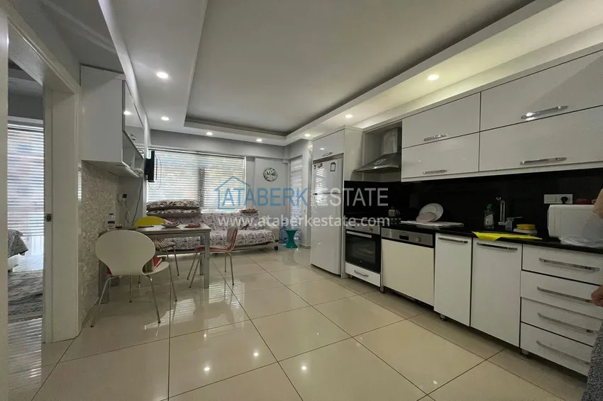 Purchase  Apartment 2 + 1 furnished in the center of Alanya - Cleopatra beach area 1 