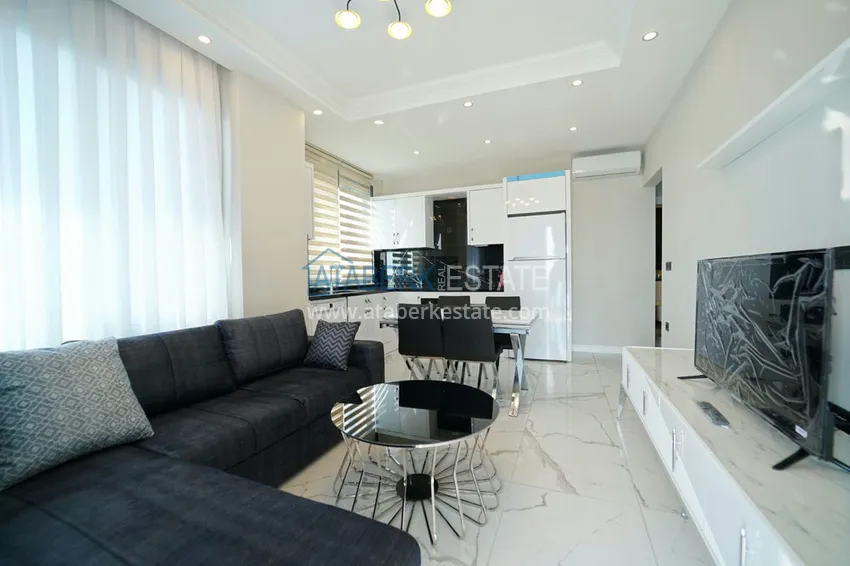 Purchase Apartment with new furniture and high-quality finishing in the Kestel area on the seafront 2 