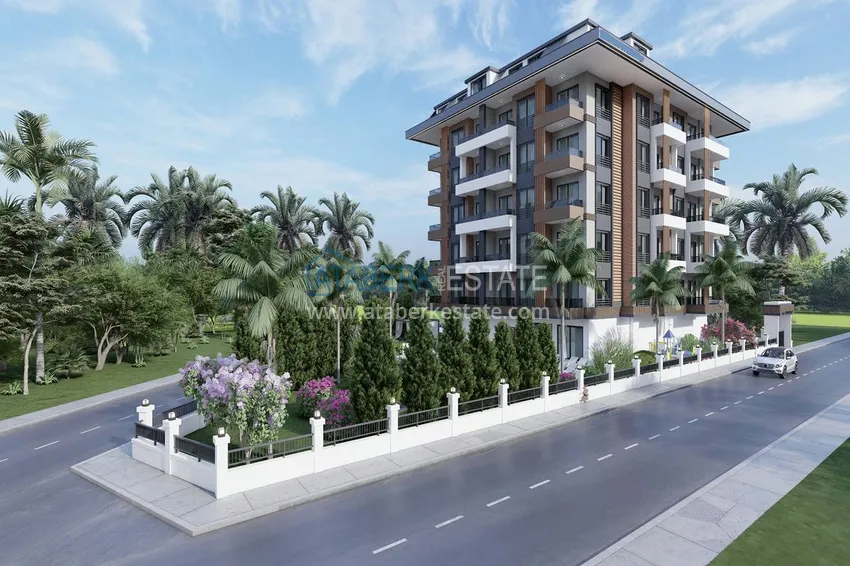 New boutique complex under construction in Avsallar 2 